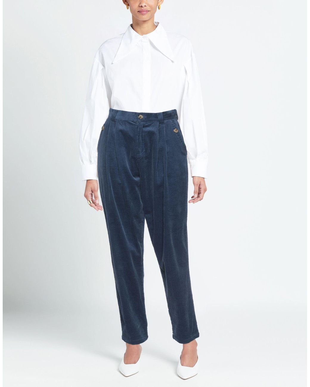 WEILI ZHENG Blue Pants