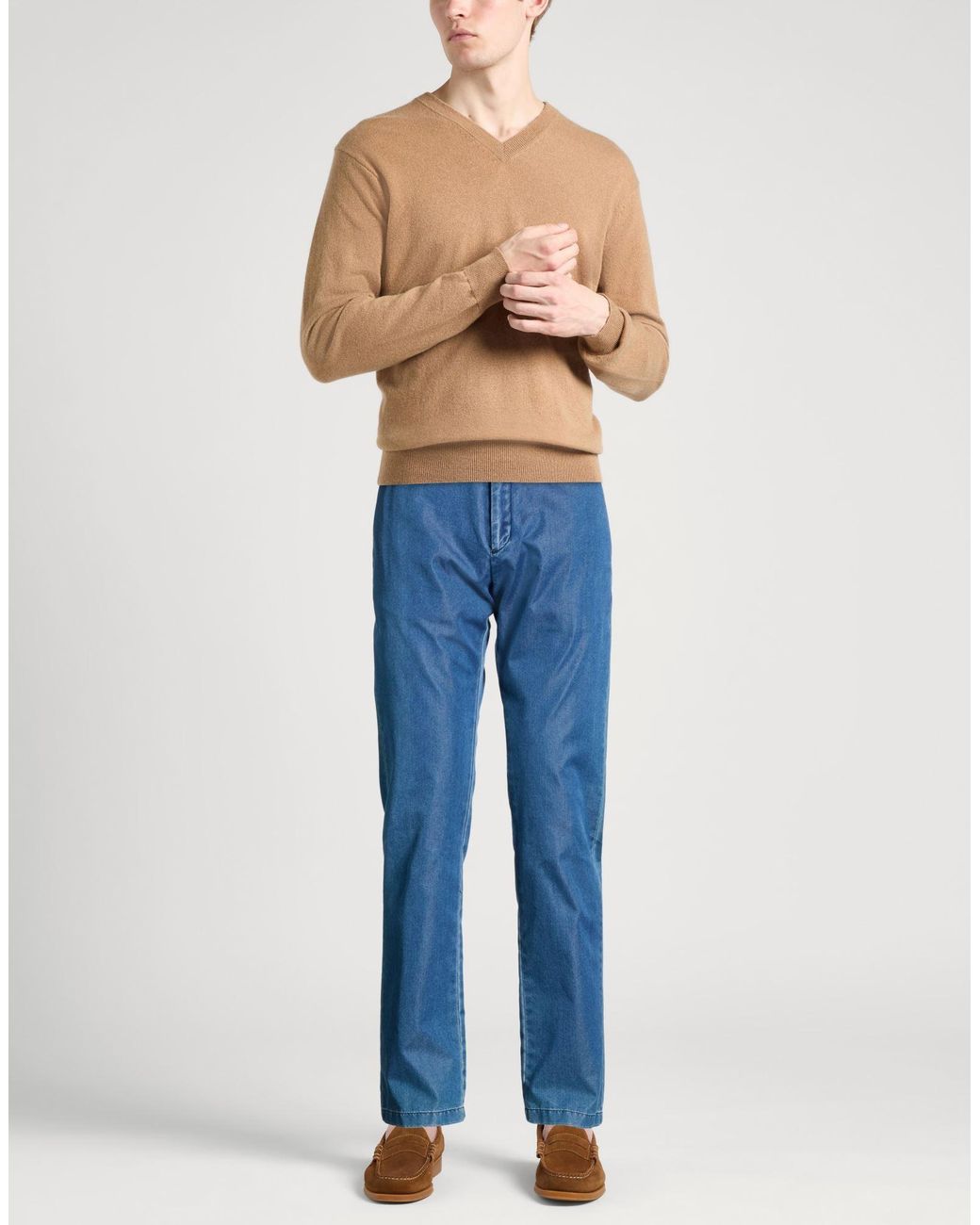 Paul & Shark Blue Jeans Cotton, Polyester for men