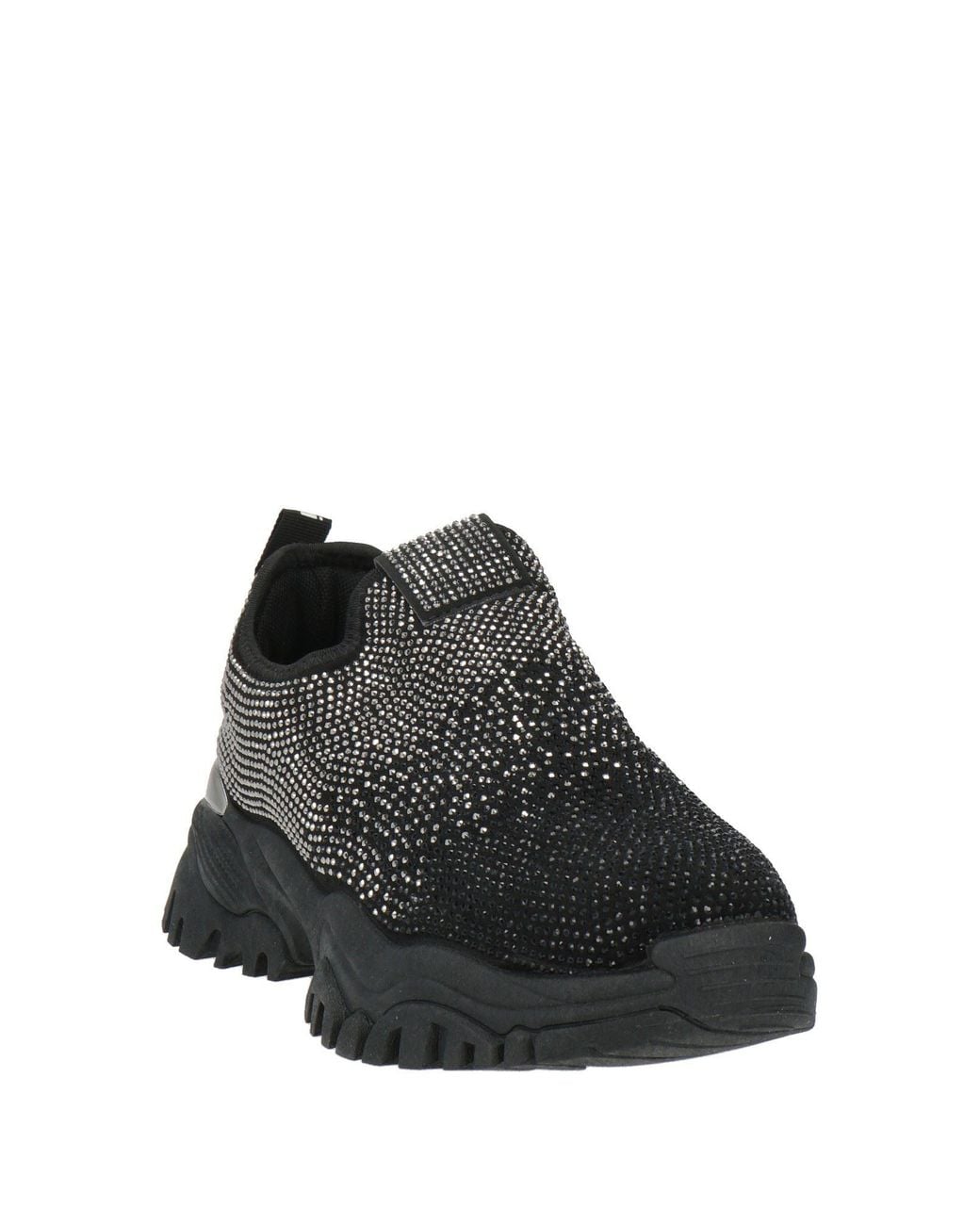 Laura Biagiotti Black Sneakers Textile Fibers