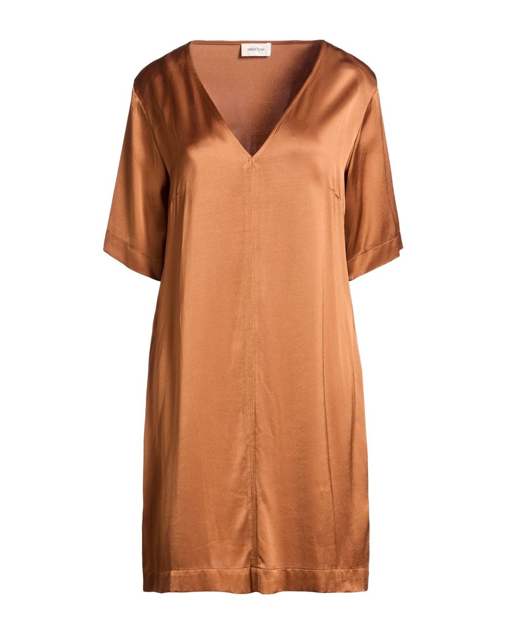 Ottod'Ame Brown Mini Dress
