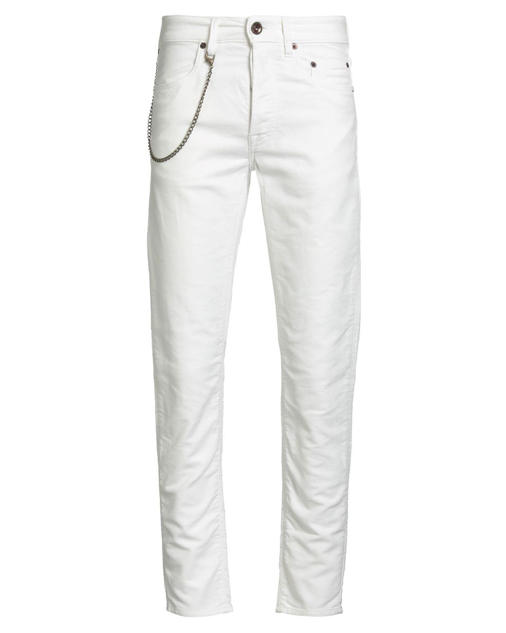 Siviglia White Pants Cotton, Lyocell, Elastane for men