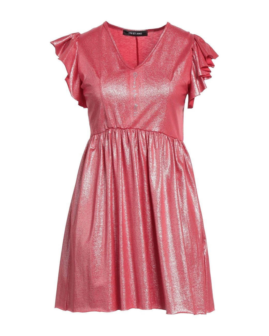 Odi Et Amo Pink Mini Dress