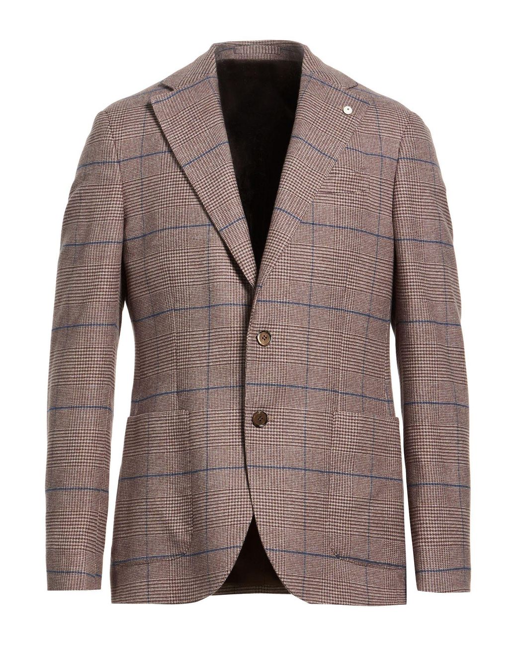 L.b.m. 1911 Brown Blazer Cotton for men