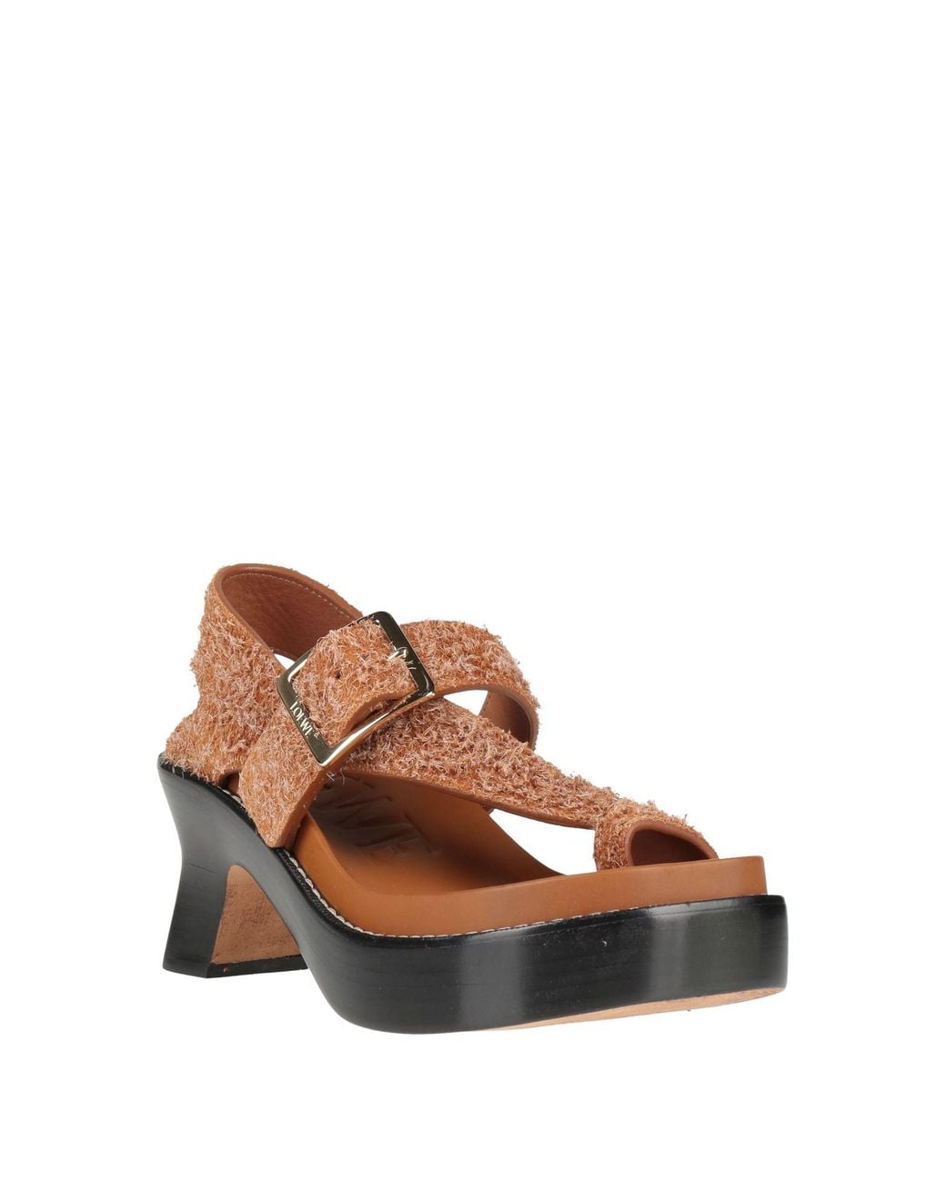 Tongs Loewe en coloris Brown
