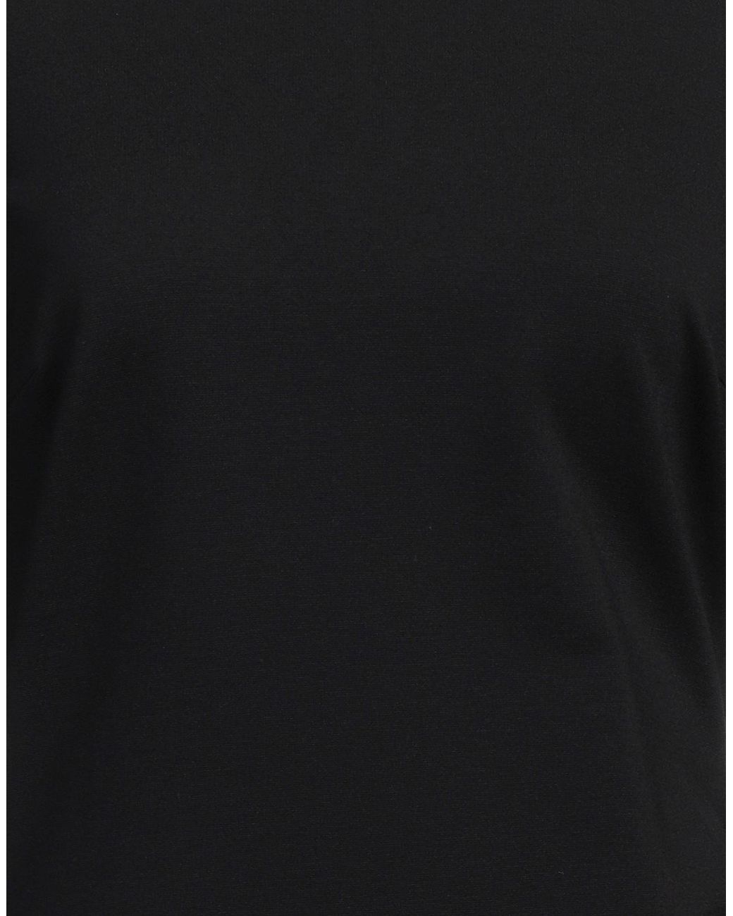 Pinko Black Mini Dress Viscose, Polyamide, Elastane