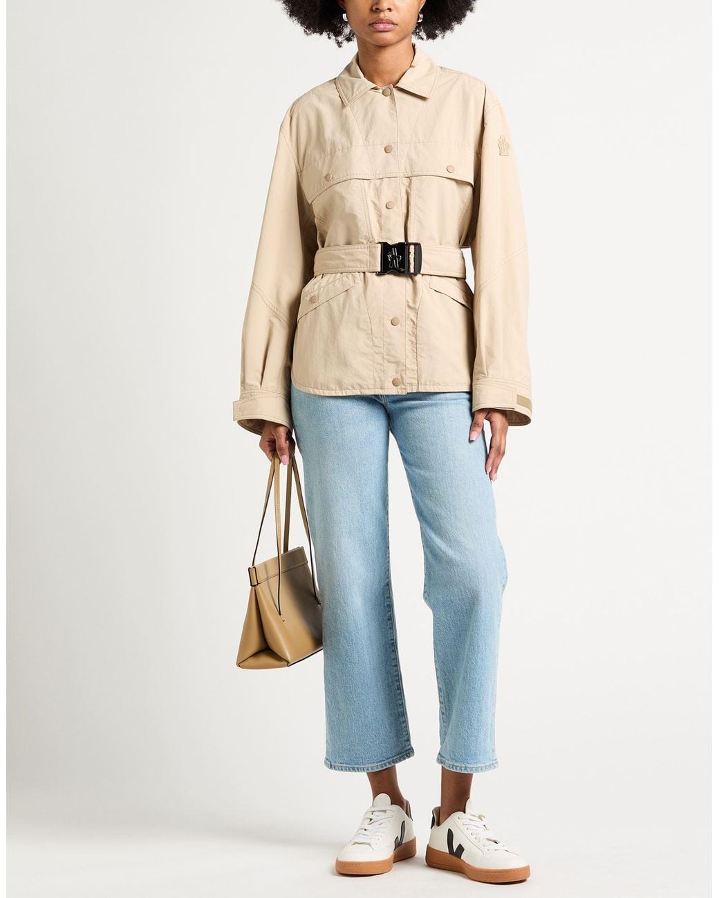 Moncler Natural Day-Namic Jacket Polyester