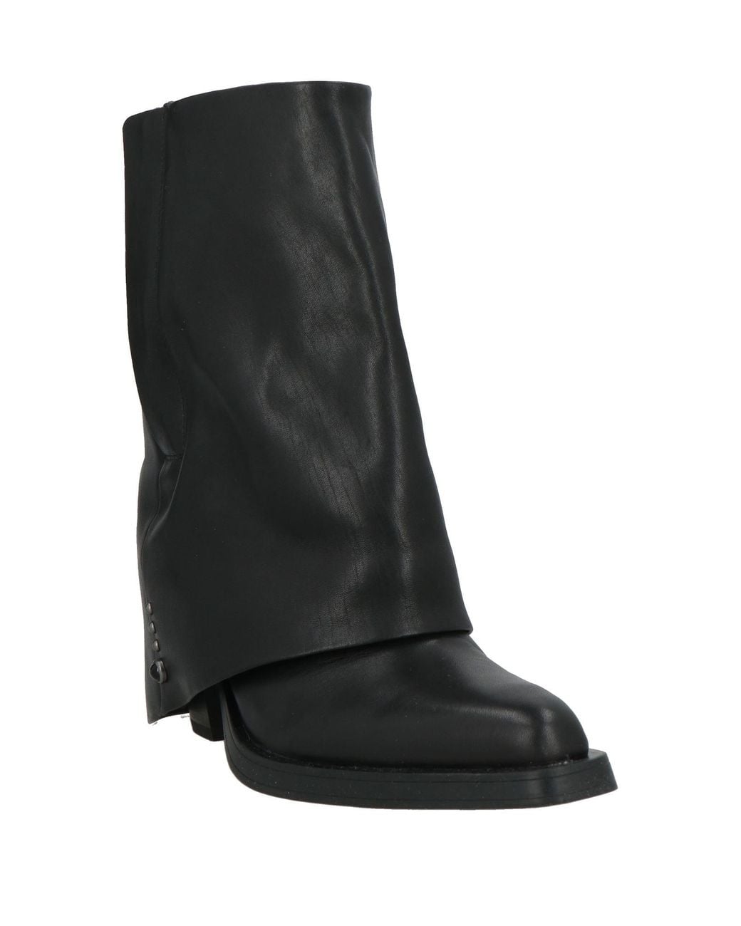 Ash Black Ankle Boots Leather