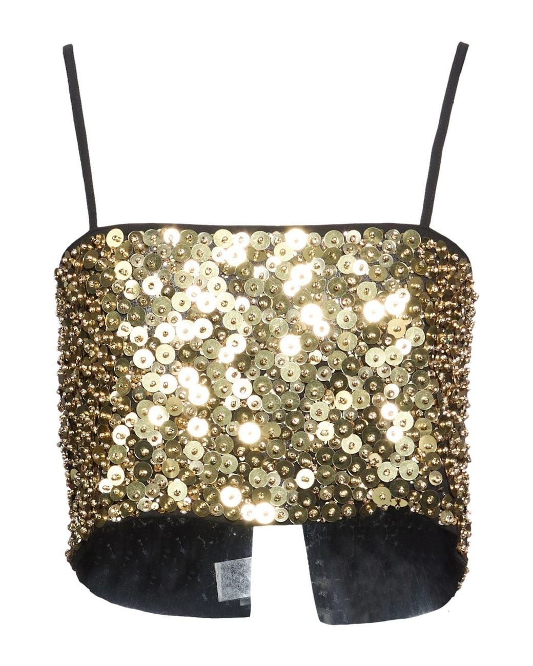 Pinko Metallic Top Polyester