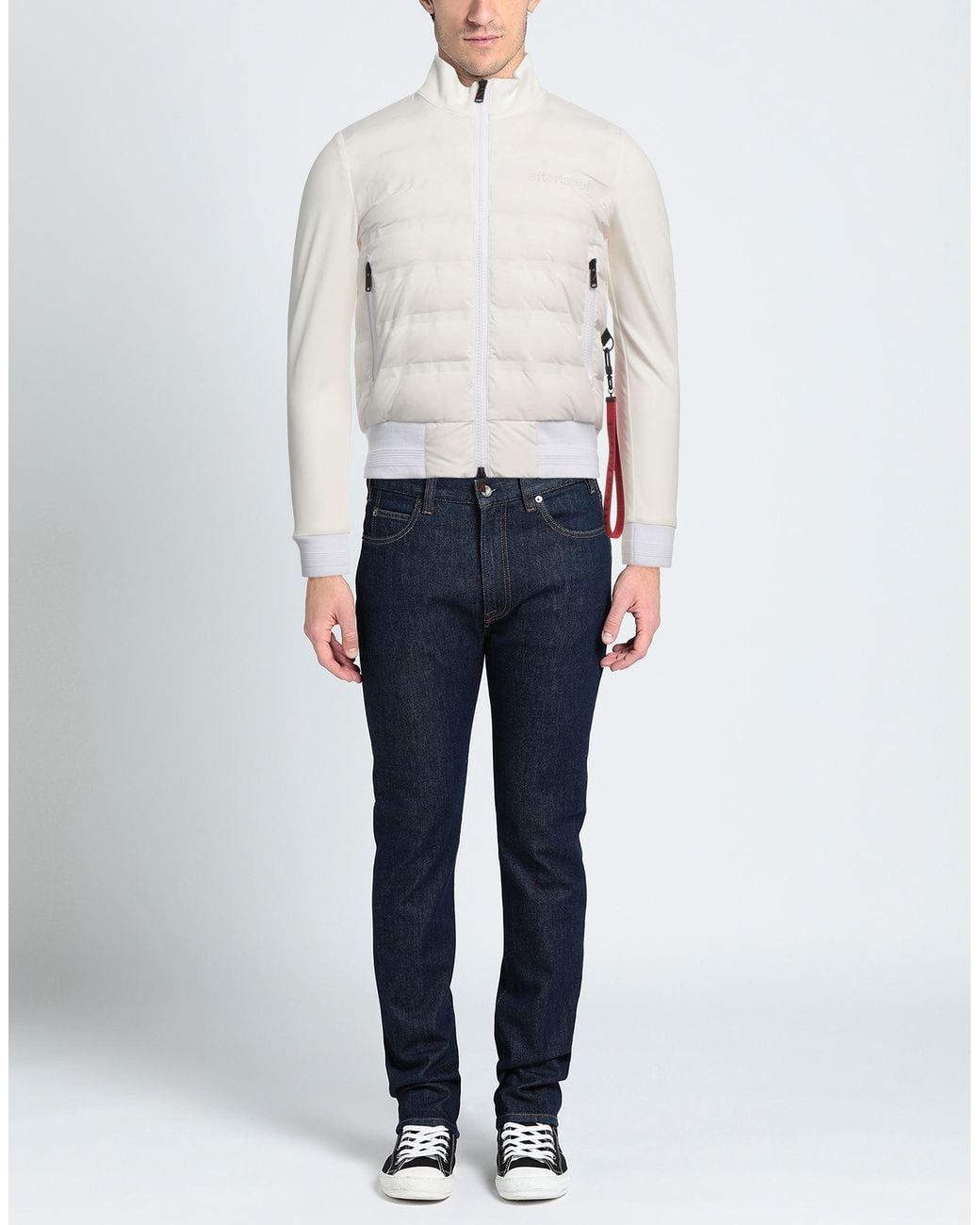 Doudoune plumes ou synthétique AFTER LABEL pour homme en coloris White