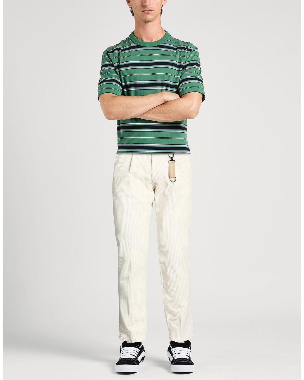 Manuel Ritz White Pants for men