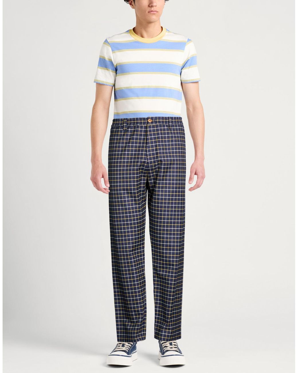 Marni Blue Trouser for men