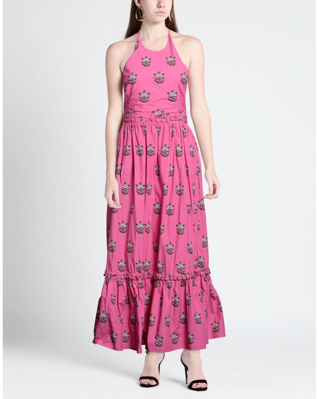 RHODE Pink Maxi Dress