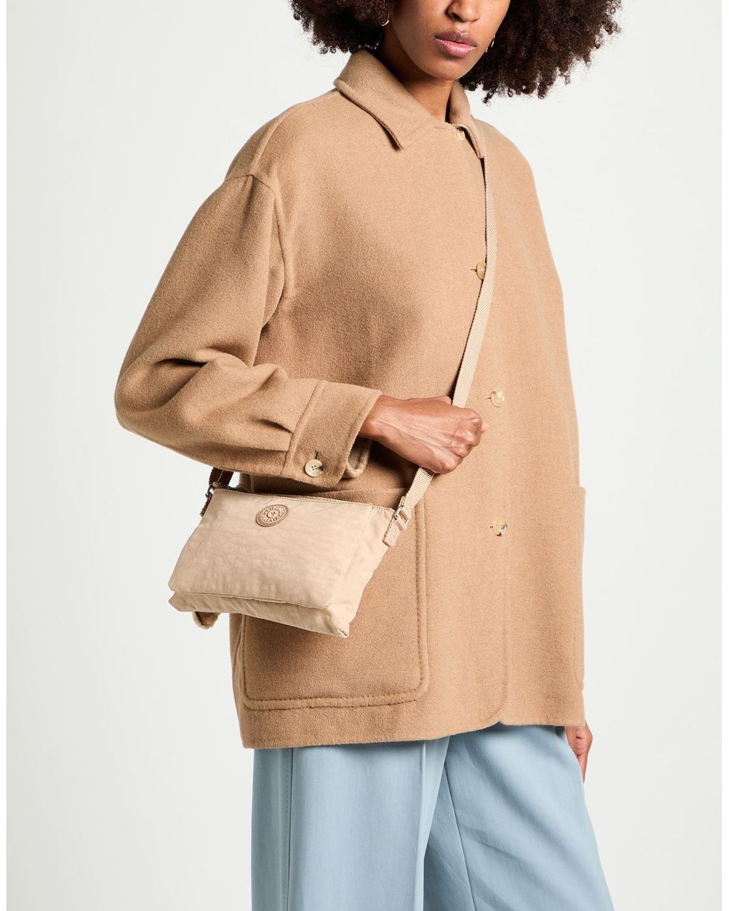 Kipling Natural Cross-Body Bag Polyamide, Polyester