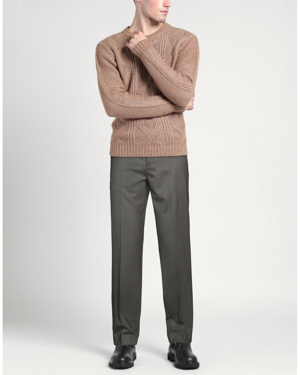 THEORY PROJECT Gray Trouser for men
