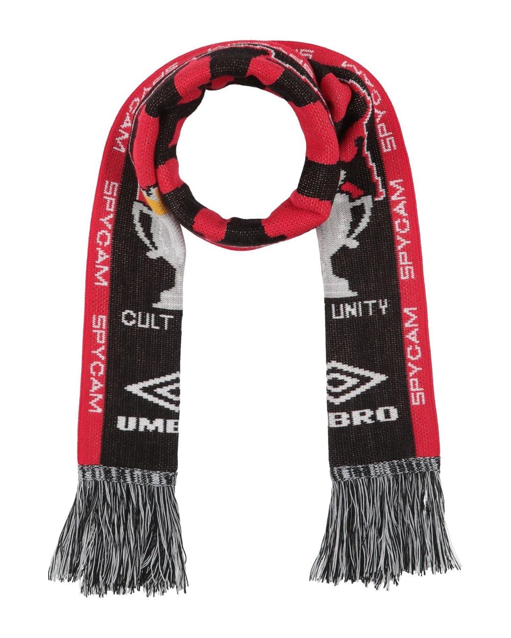 Umbro Red Scarf Acrylic for men