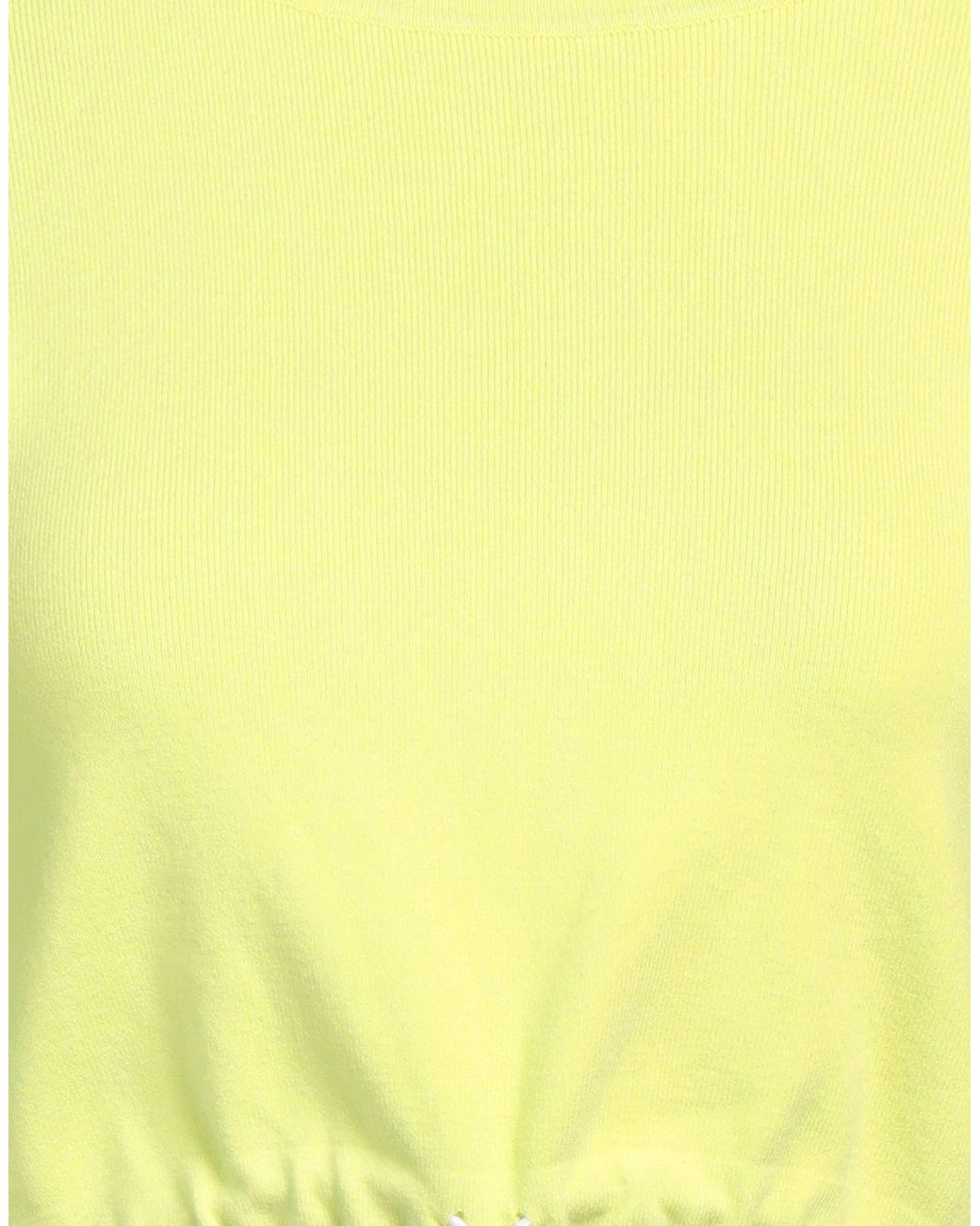 ViCOLO Yellow Sweater Viscose, Polyester