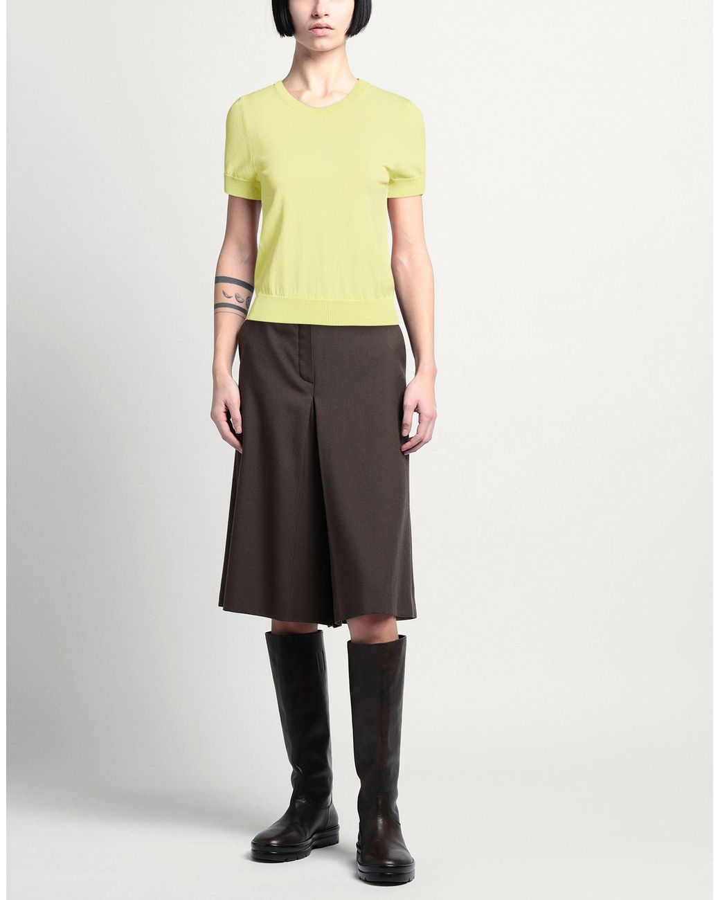 Pullover Cruna en coloris Yellow