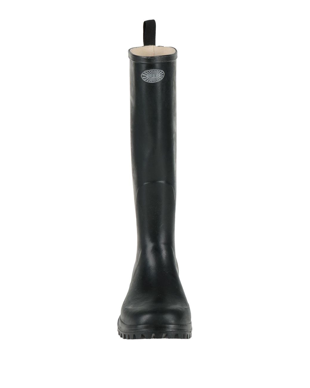 Superga Black Boot Rubber