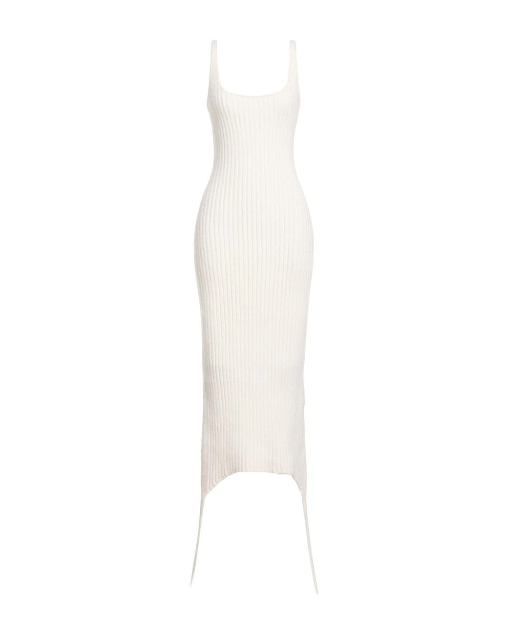 Balmain White Midi Dress