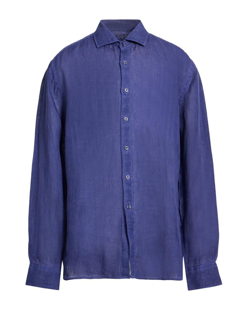 120% Lino Blue Shirts for men