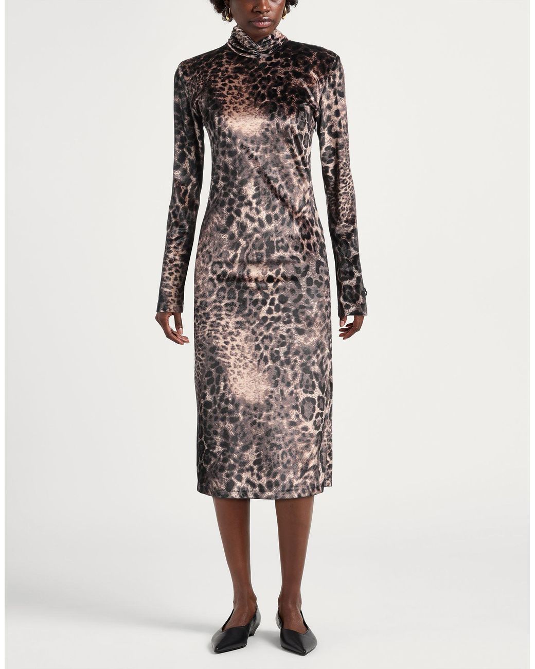 Gaelle Paris Multicolor Midi Dress