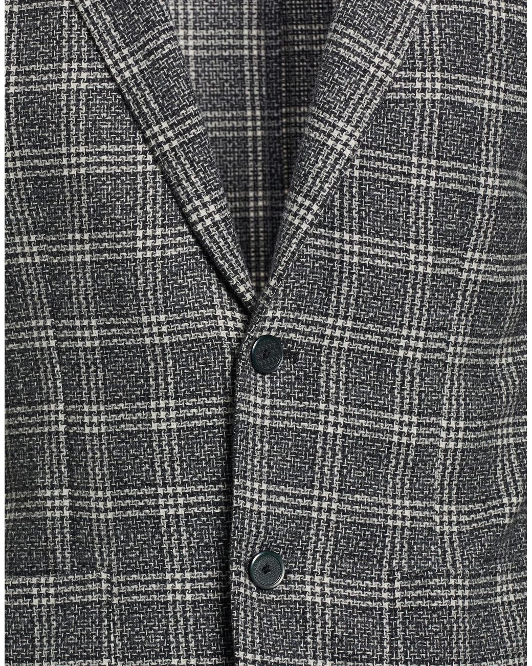 Barbati Gray Suit Wool, Polyester for men