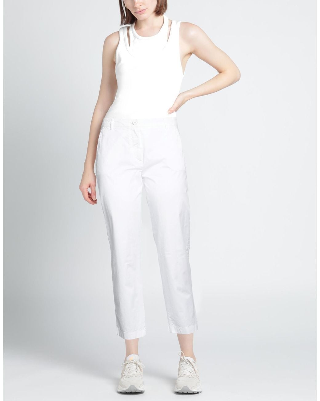 ARMANI EXCHANGE White Trouser