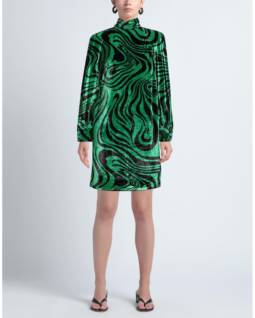 Philosophy Di Lorenzo Serafini Green Mini Dress