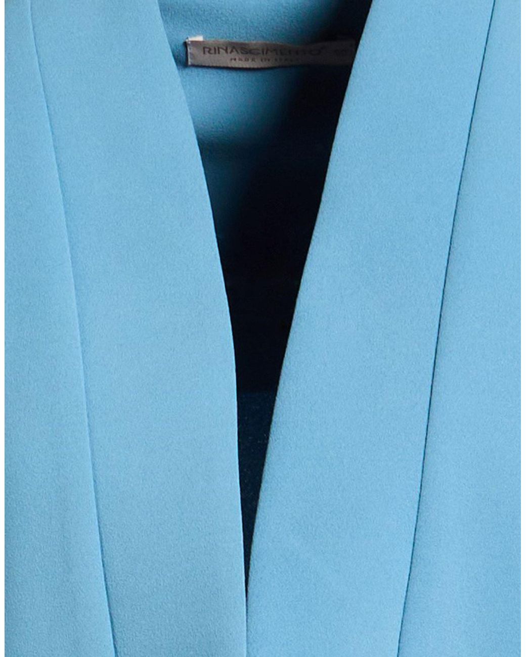 Rinascimento Blue Azure Jacket Polyester, Elastane