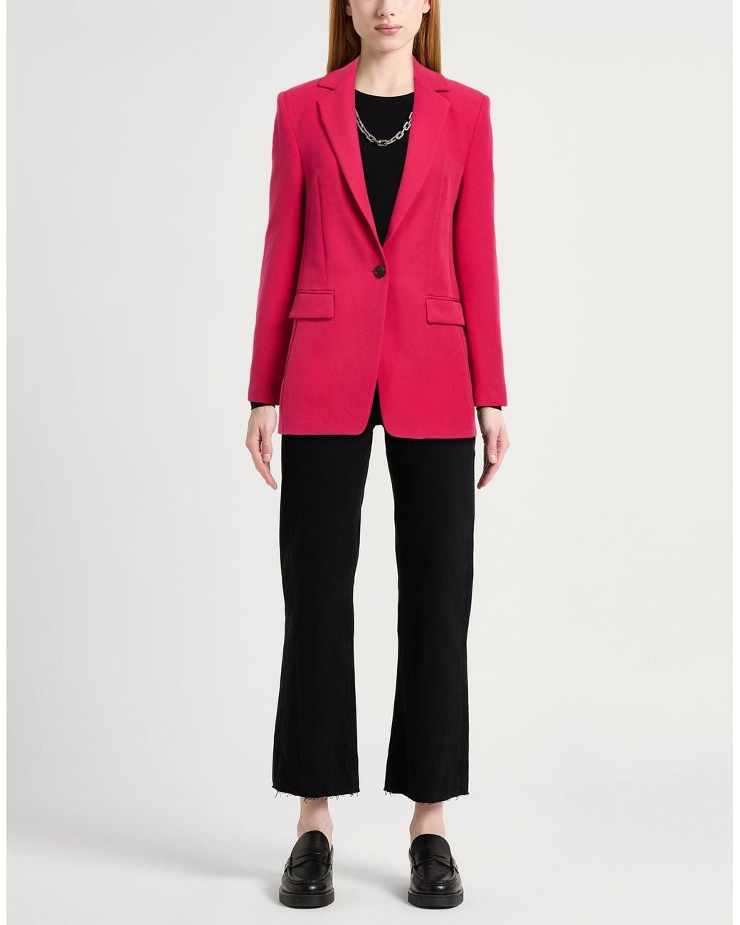 Boss Pink Blazer Polyester, Elastane