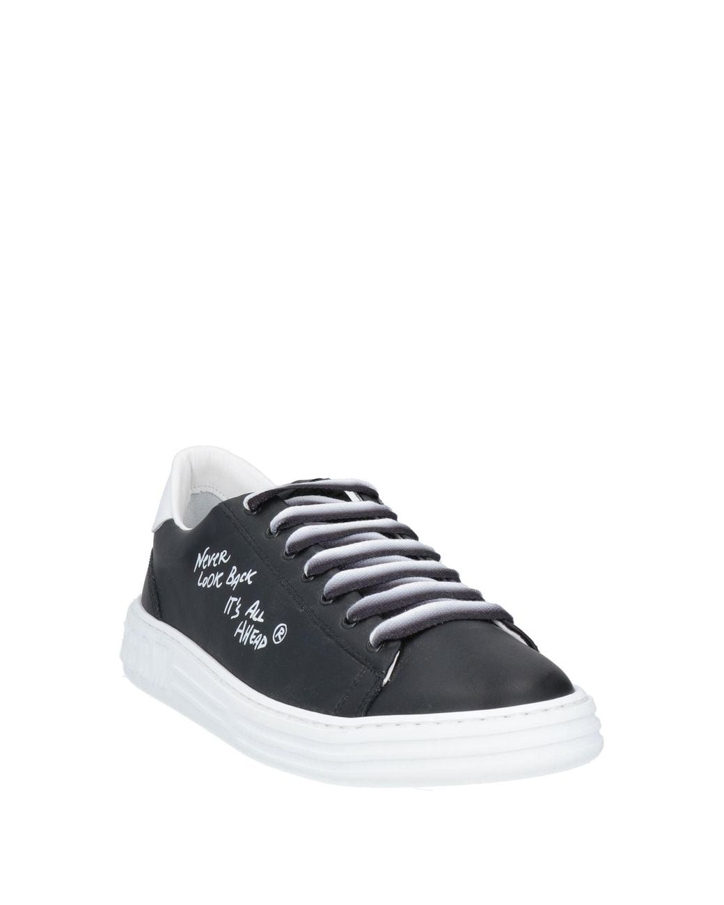 MSGM White Sneakers Leather for men