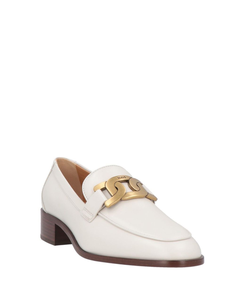 White hot sale tods loafers