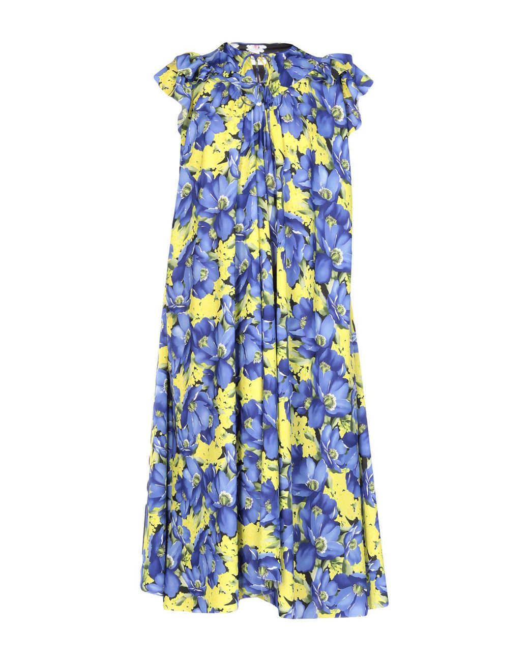 yellow gown with shrug