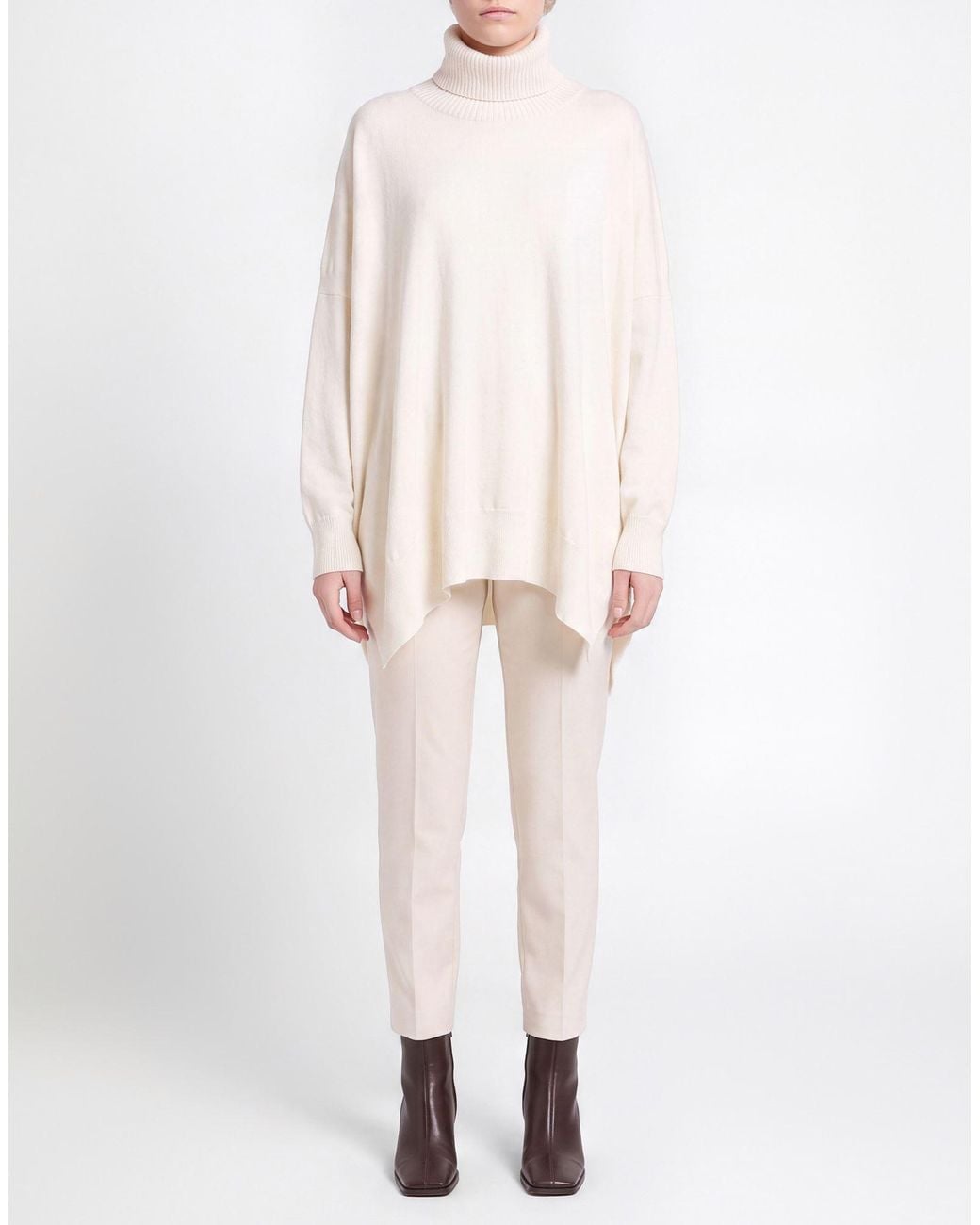 Ballantyne White Turtleneck