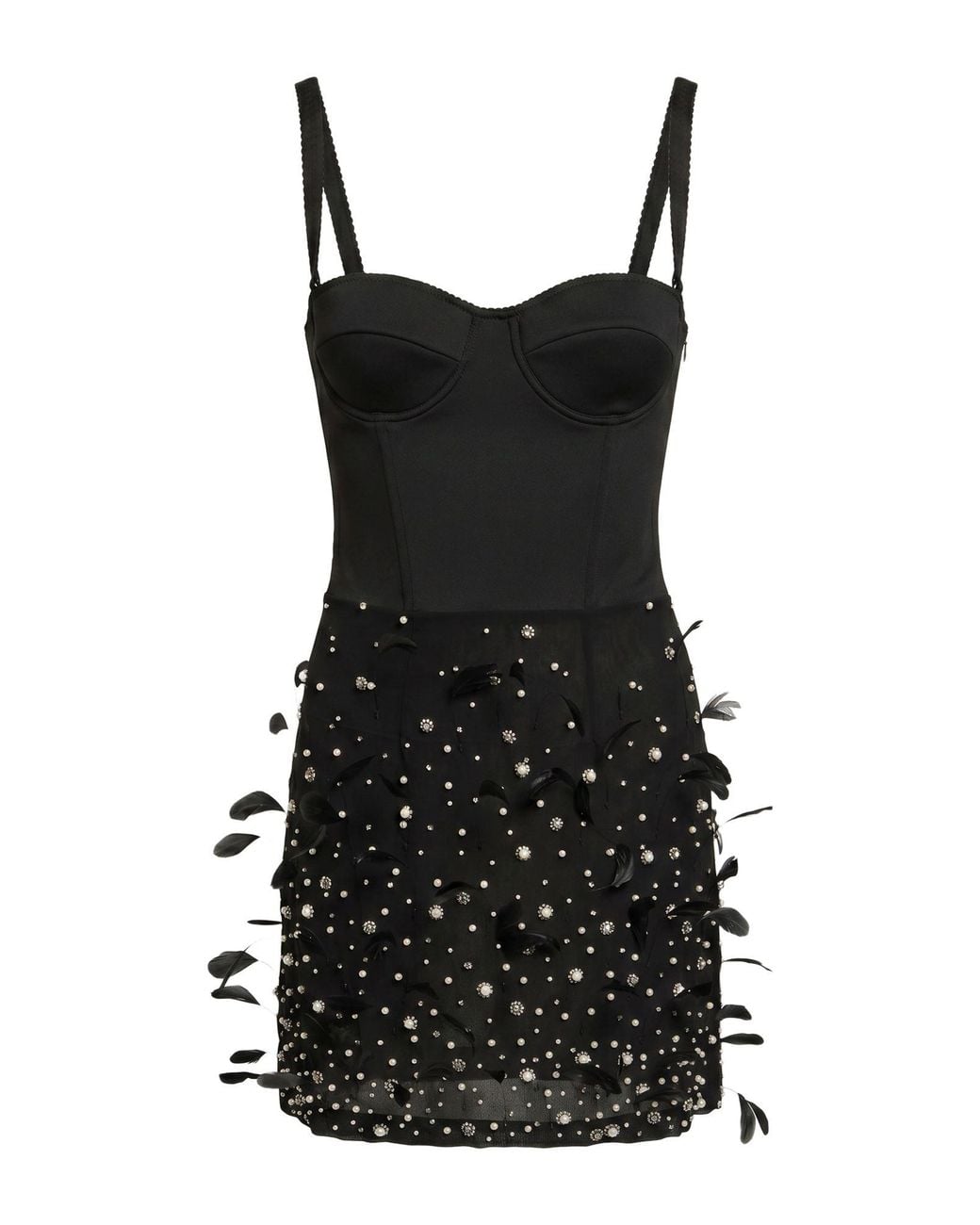 Robe Courte DES_PHEMMES en coloris Black