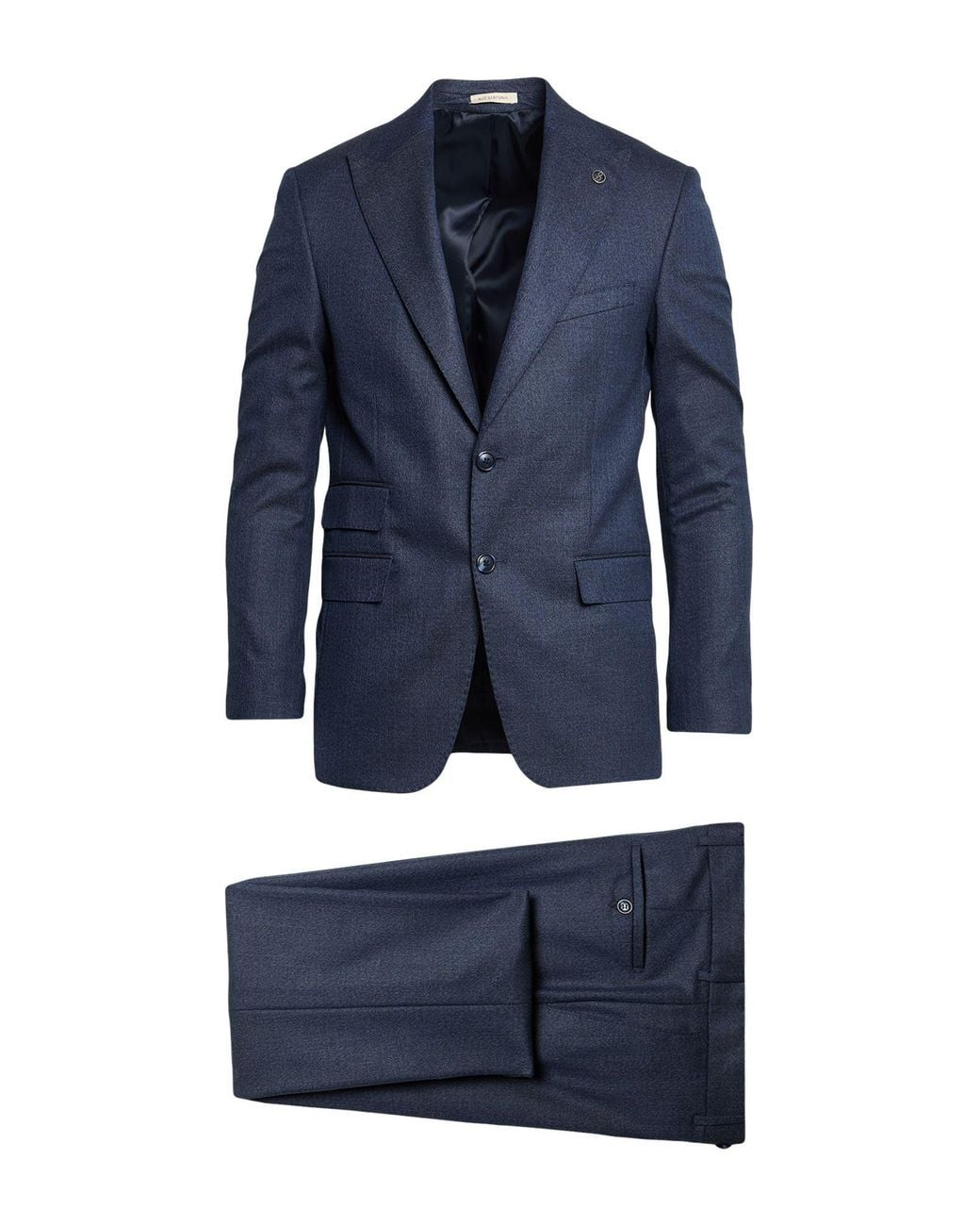 SUIT SARTORIA Blue Suit Pes, Viscose, Elastane for men