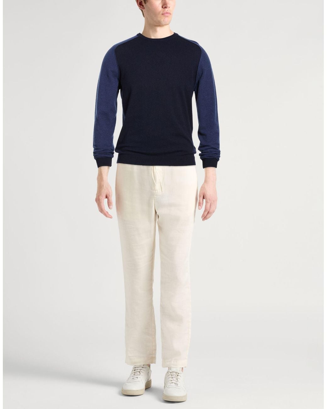 Daniele Fiesoli Blue Selezione Sweater Merino Wool, Cashmere, Polyamide for men