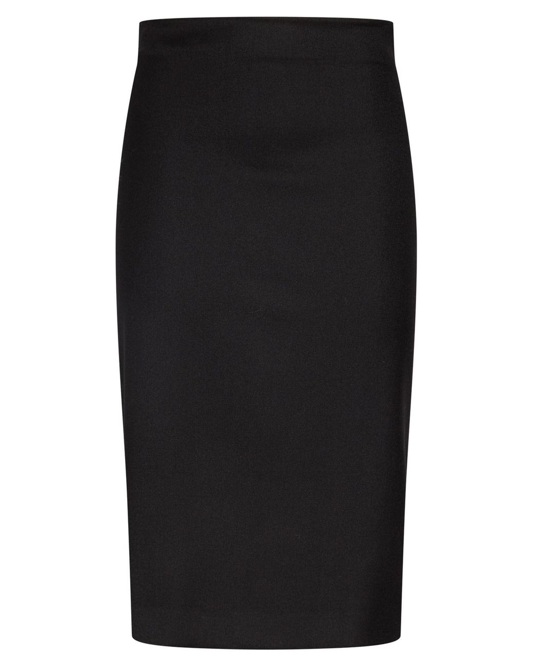 Alberta Ferretti Black Midi Skirt