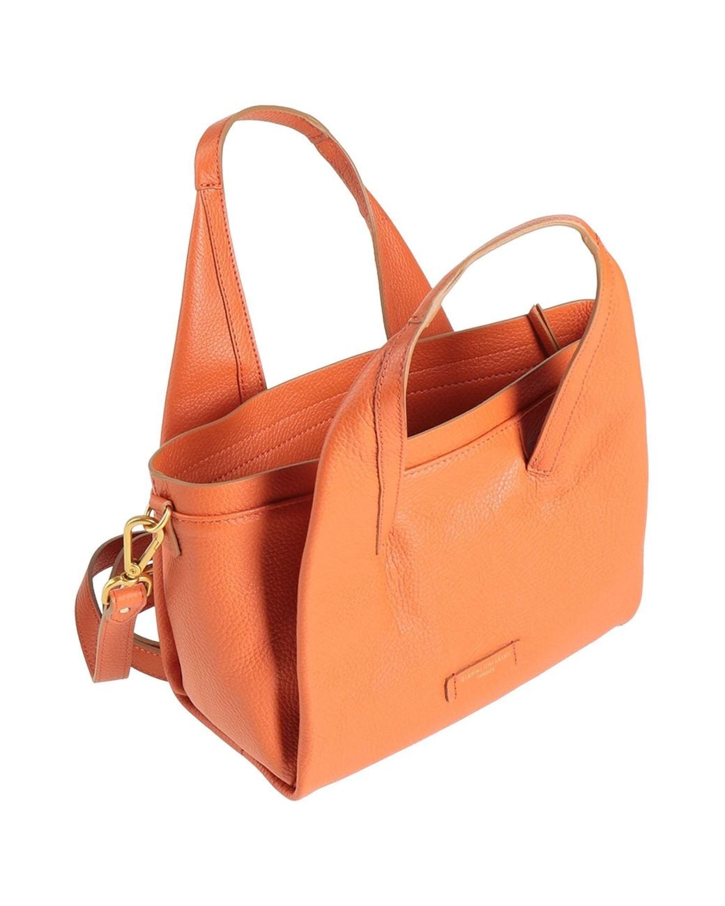 Gianni Chiarini Orange Handbag Leather