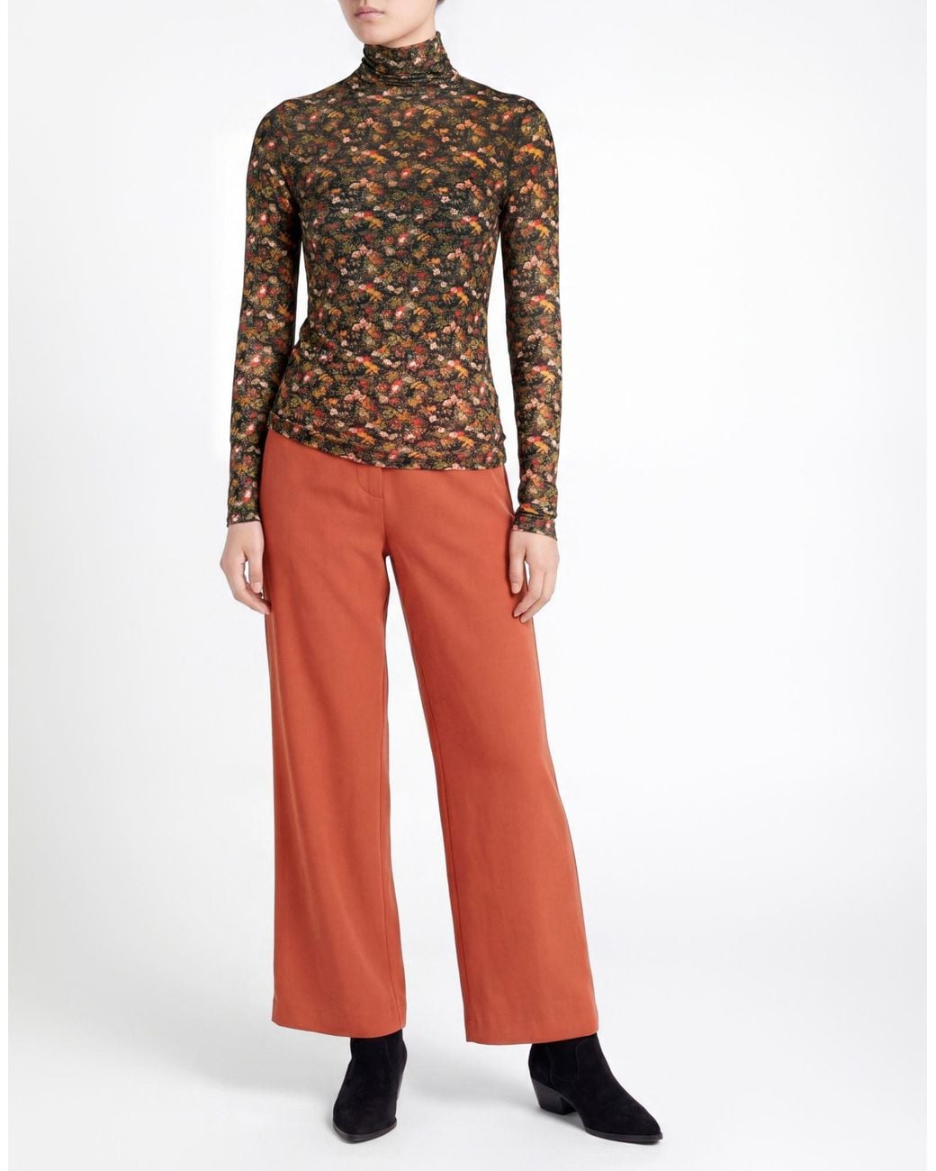 Momoní Brown T-Shirt Polyamide, Elastane