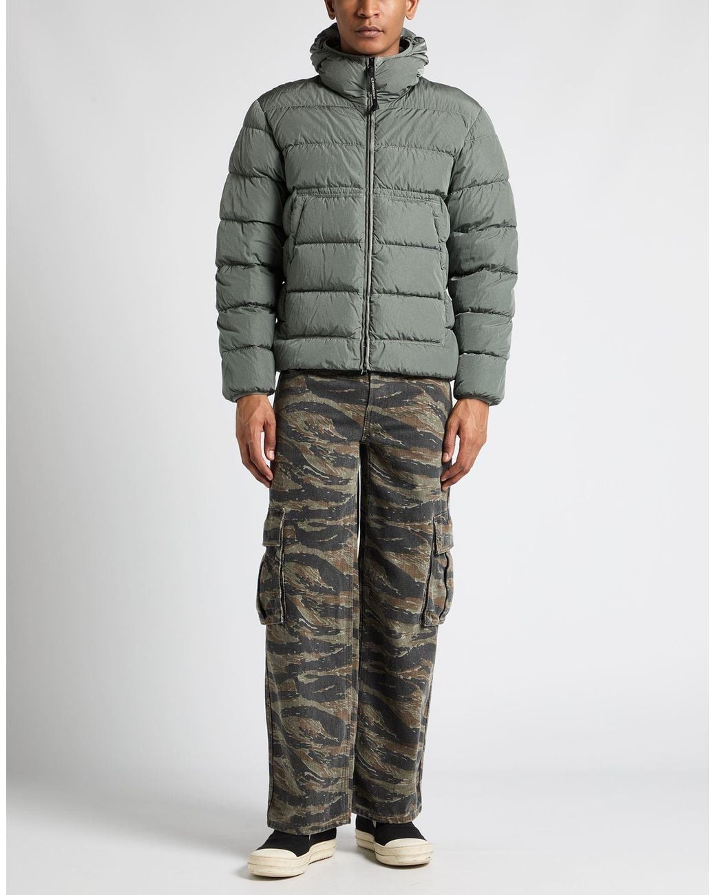 C P Company Gray Puffers for men