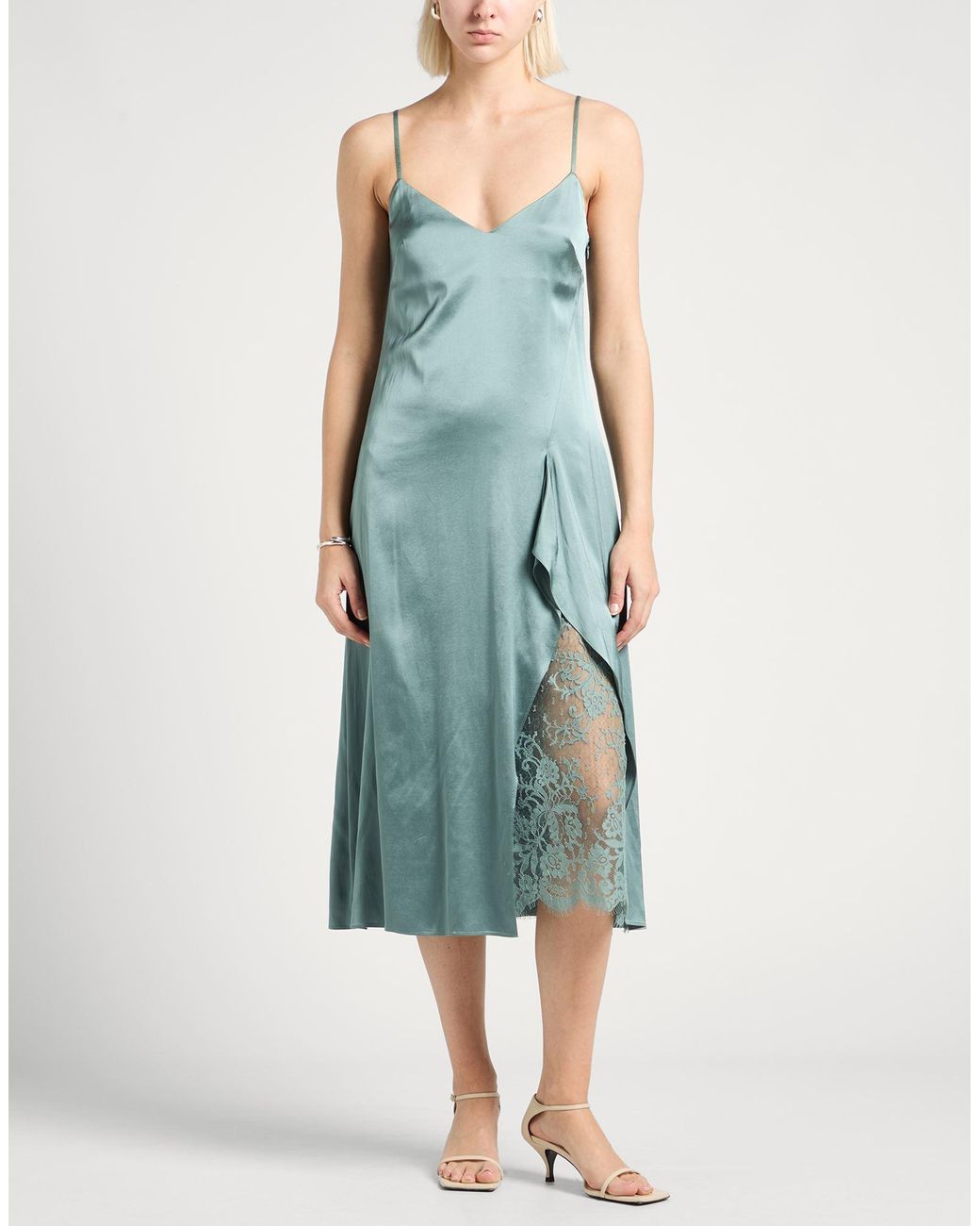 Acne Blue Midi Dress