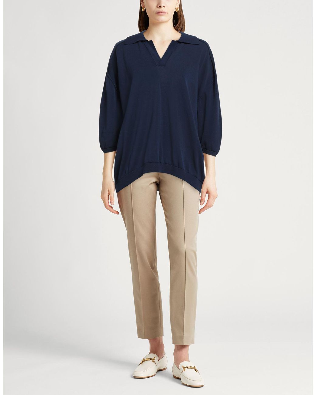 Daniele Fiesoli Blue Sweater Cotton