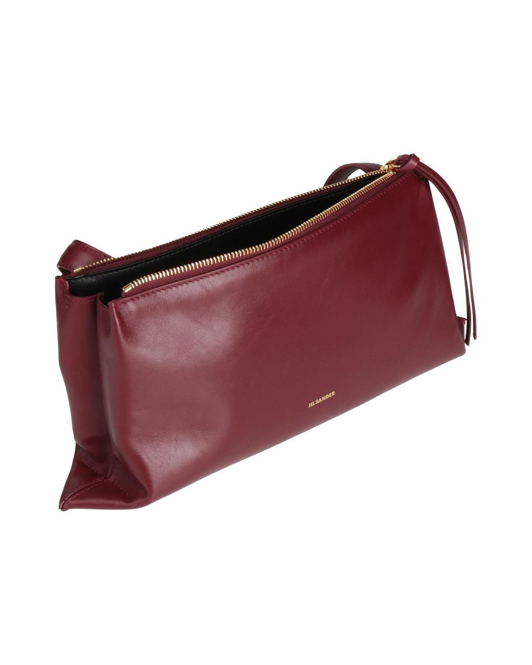Jil Sander Red Cross-Body Bag Cow Leather