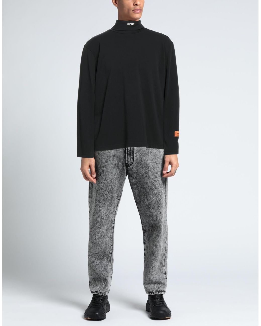 Heron Preston Black T-shirt for men