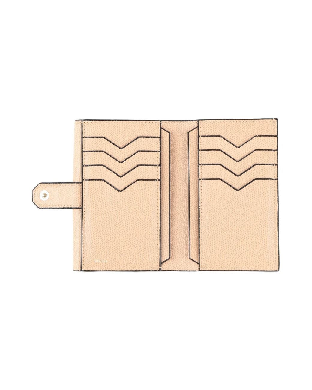 Valextra Natural Wallet