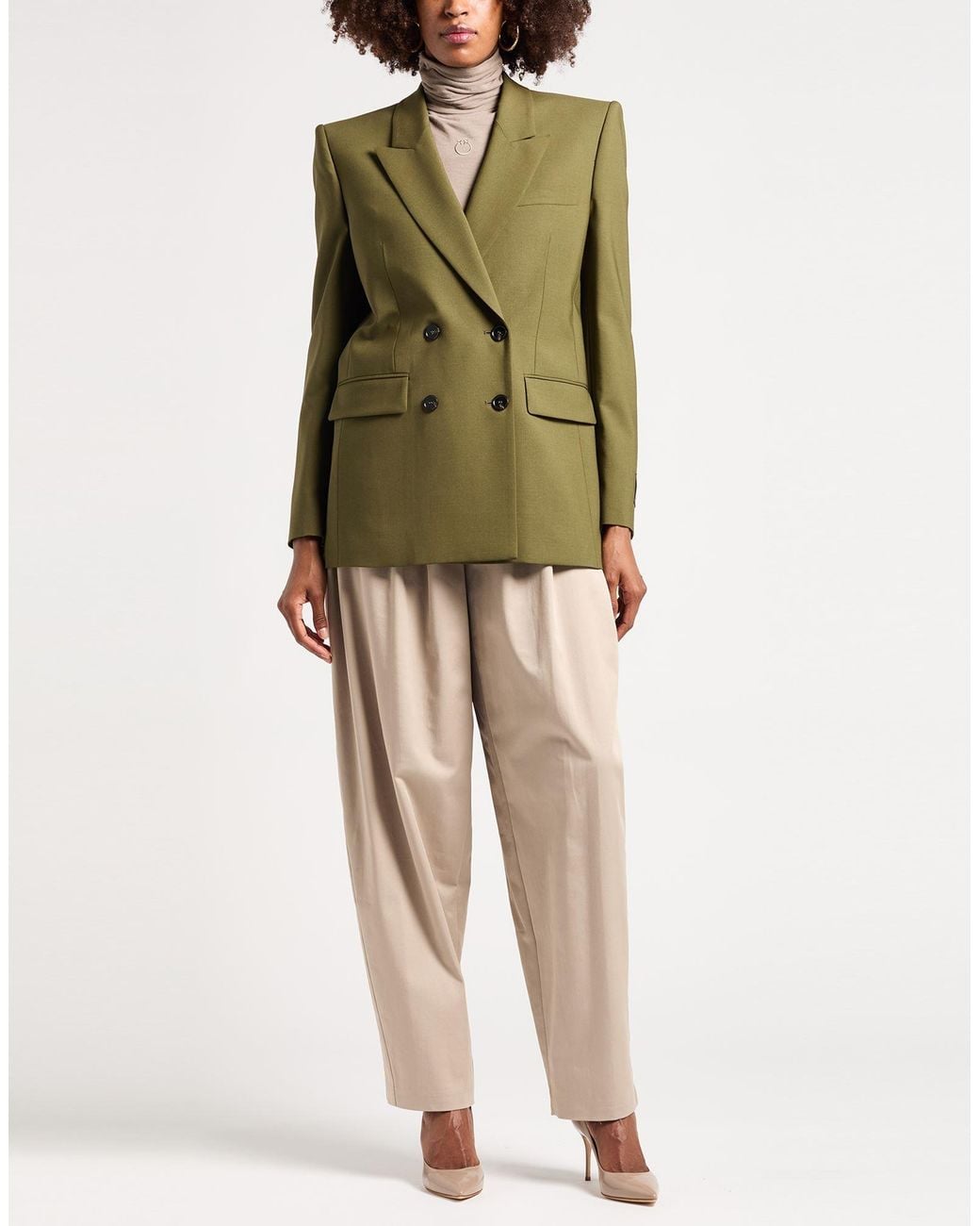MSGM Green Blazer