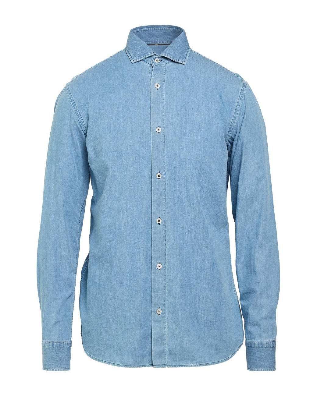 Moorer Blue Denim Shirt for men