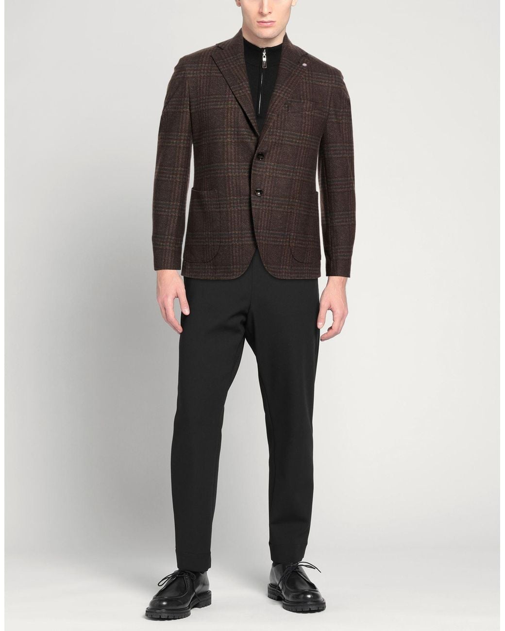 Bharnaba Black Blazer for men