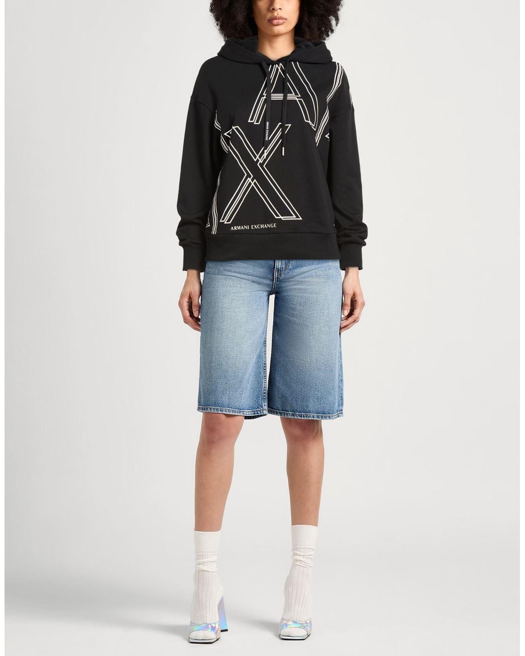 ARMANI EXCHANGE Black Sweatshirt